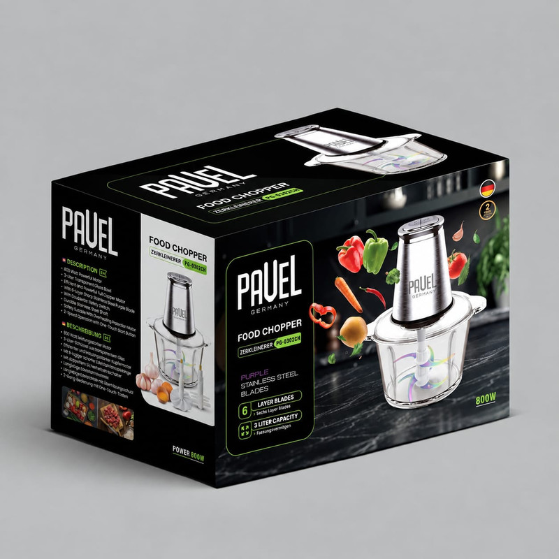 خرد کن ۳ لیتر پاول مدل PG-0302CH