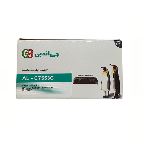 کارتریج تونر جی اند بی مدل 53A AL-C7553C