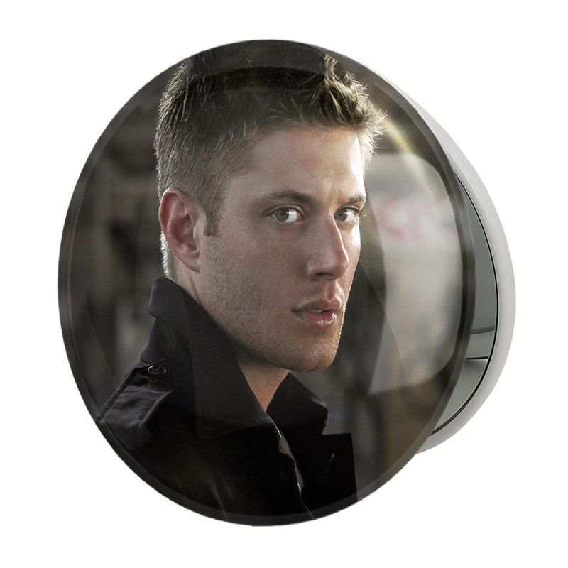 آینه جیبی خندالو طرح دین وینچستر سریال سوپرنچرال Supernatural مدل تاشو کد 24535 