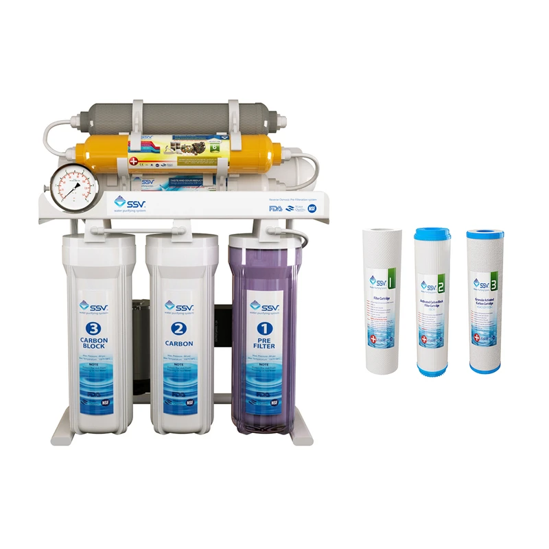 دستگاه تصفیه کننده آب اس اس وی مدل MaxTec X830 به همراه فیلتر بسته 3 عددی