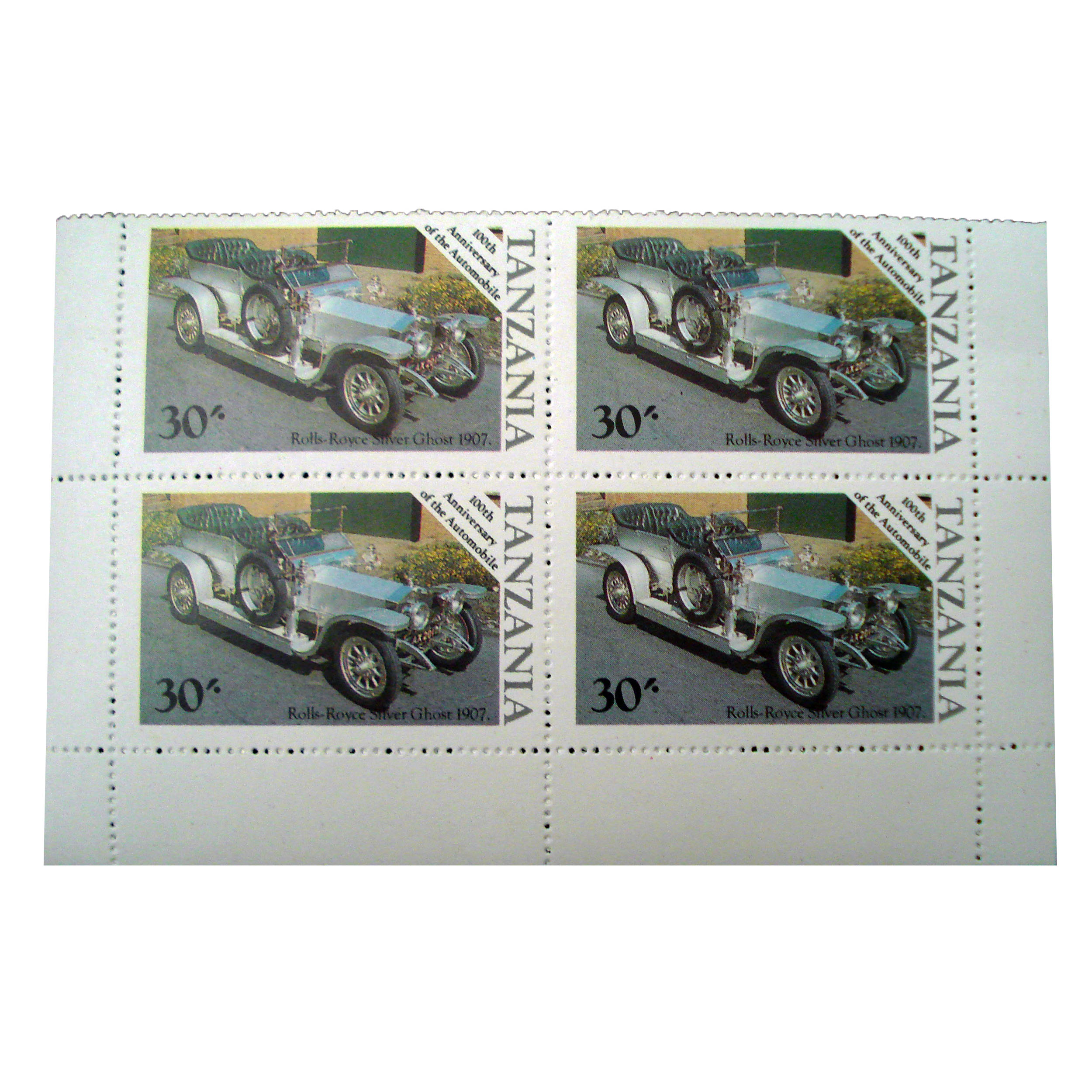 تمبر یادگاری مدل انوموبیل کد bc-1359 مجموعه 4 عددی