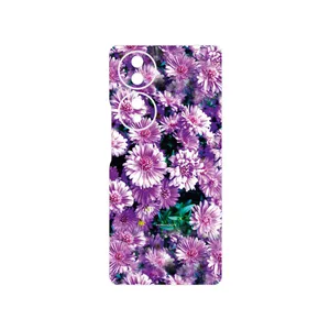 MAHOOT Purple_Flower Cover Sticker for Honor 70