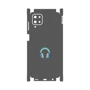 MAHOOT Minimal Headphone Icon-FullSkin Cover Sticker for Samsung Galaxy A12 Nacho