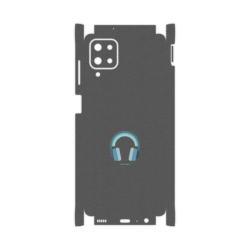 برچسب پوششی ماهوت مدل Minimal Headphone Icon-FullSkin مناسب برای گوشی موبایل سامسونگ Galaxy A12 Nacho