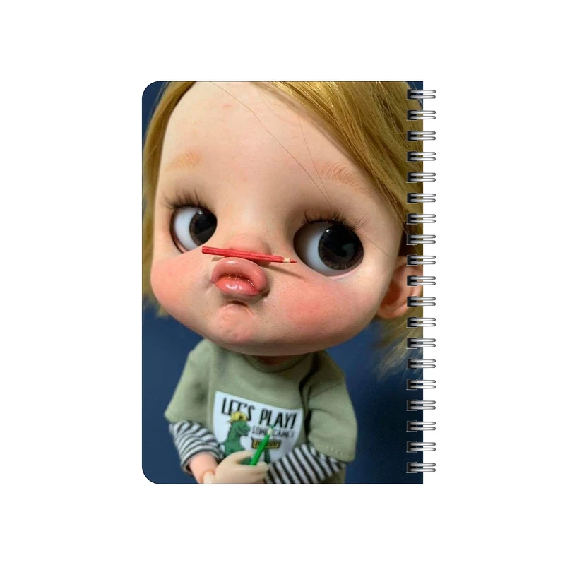 دفترچه یادداشت بامبیلیپ مدل چوبی طرح عروسک کد 5377325