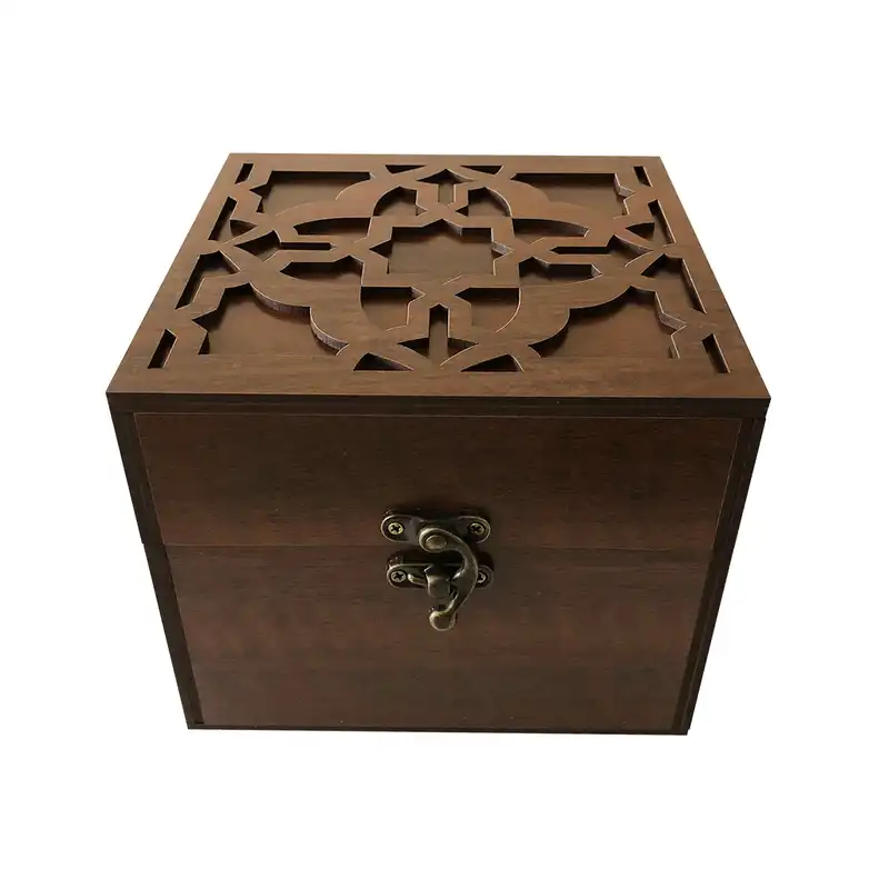 جعبه هدیه چوبی مدل j108