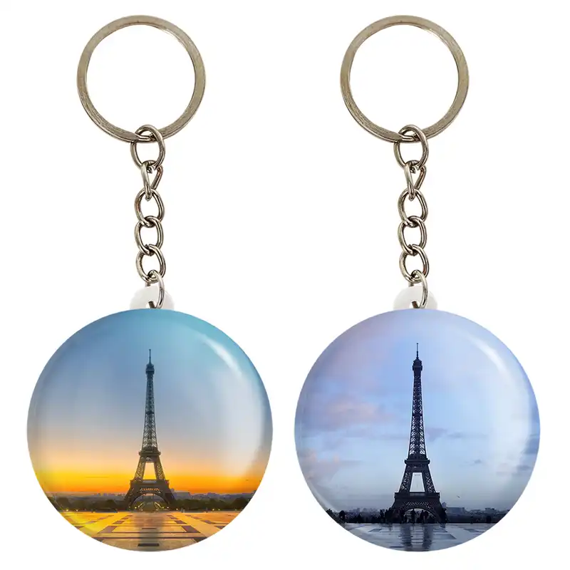 جاکلیدی خندالو مدل برج ایفل کد 2075820755 مجموعه 2 عددی