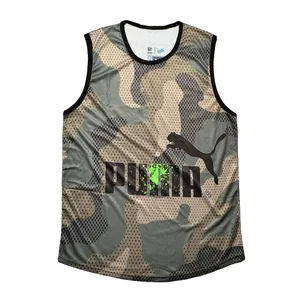 تاپ ورزشی مردانه طرح چریکی مدل T0039