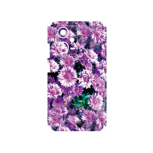 MAHOOT Purple_Flower Cover Sticker for Xiaomi Redmi Note 12 Pro Plus