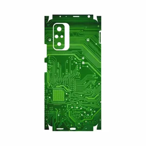 MAHOOT Green-Printed-Circuit-Board-FullSkin Cover Sticker for Xiaomi Redmi Note 10 Pro