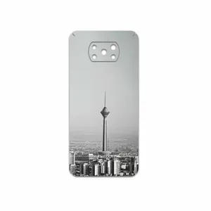 MAHOOT Tehran-City Cover Sticker for Xiaomi Poco X3 Pro