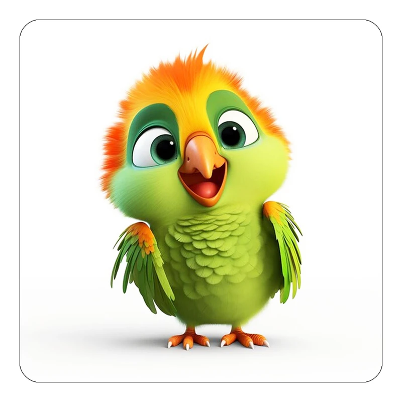 مگنت کاکتی طرح حیوانات کارتونی مدل mp27992