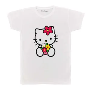 تی شرت بچگانه پرمانه طرح Kitty کد pmt.2430