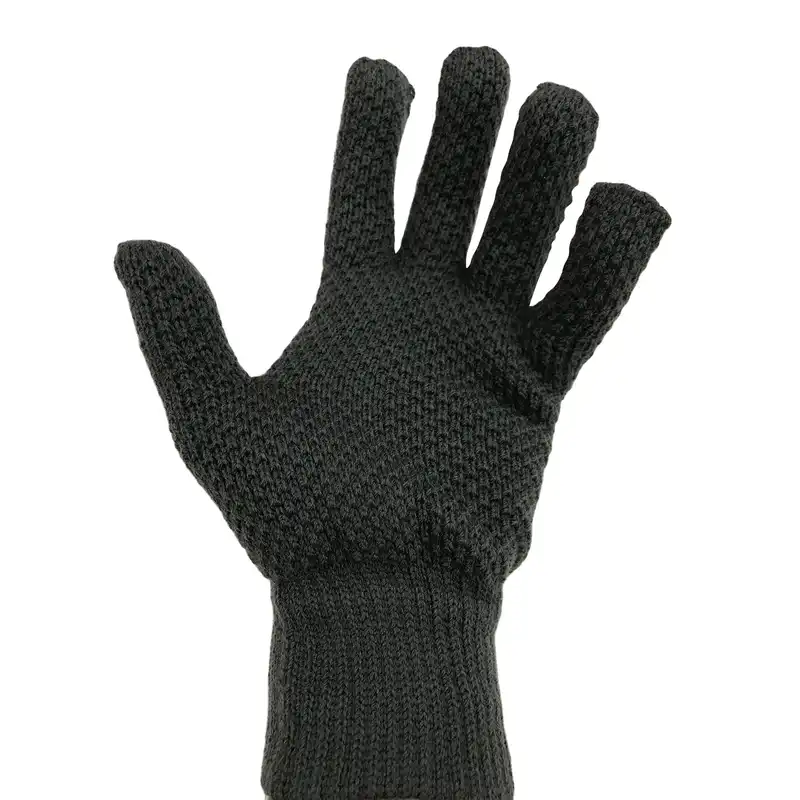 دستکش بافتنی مدل Vintage رنگ طوسی