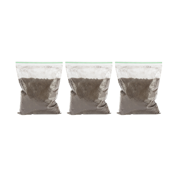 خاک معطر زیر سیگاری مدل قهوه وزن 200 گرم بسته 3 عددی