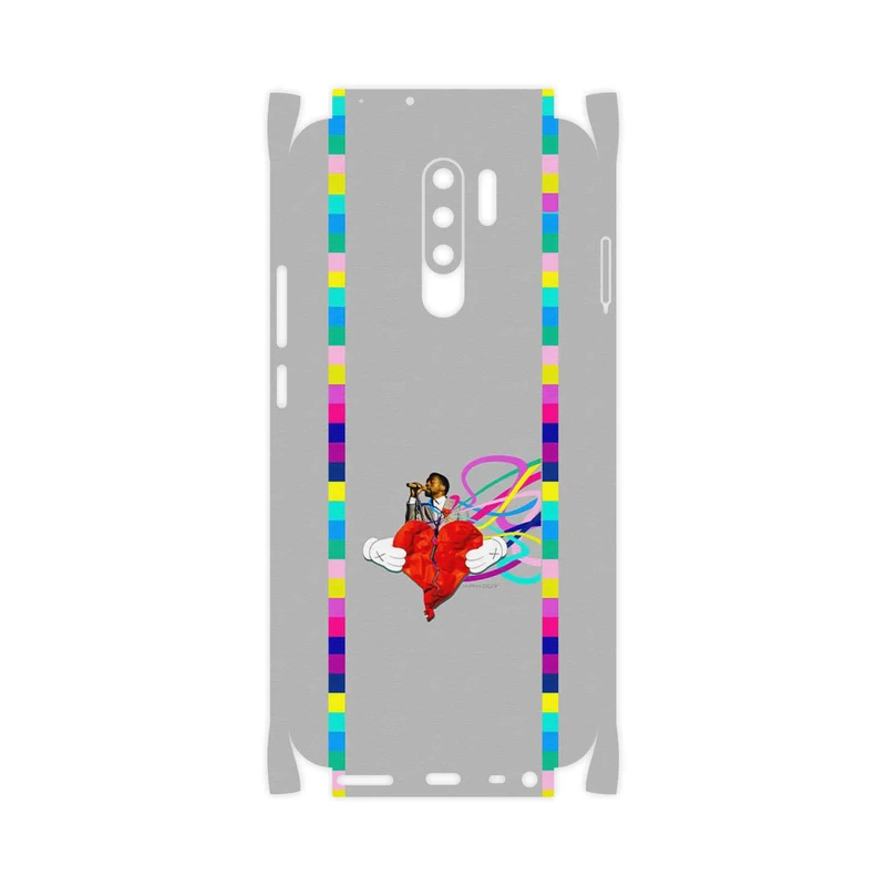 برچسب پوششی ماهوت مدل Collage of Heartbreak-FullSkin مناسب برای گوشی موبایل شیائومی Redmi 9