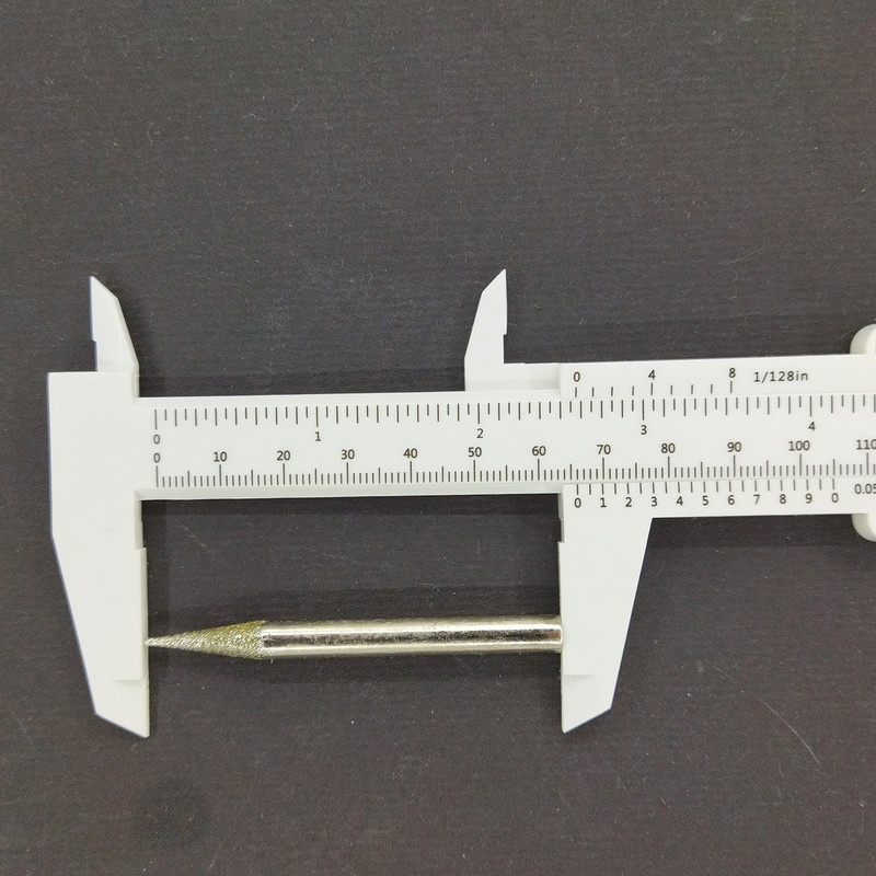 سنگ ساب سر دریلی طرح مخروطی سایز 6 میلی متر
