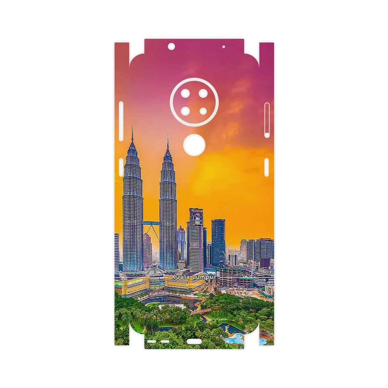 برچسب پوششی ماهوت مدل City of Kuala Lumpur-FullSkin مناسب برای گوشی موبایل نوکیا 7.2