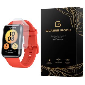 نقد و بررسی محافظ صفحه نمایش نانو گلس راک مدل TPWR-Glass مناسب برای ساعت هوشمند هوآوی Watch Fit New توسط خریداران