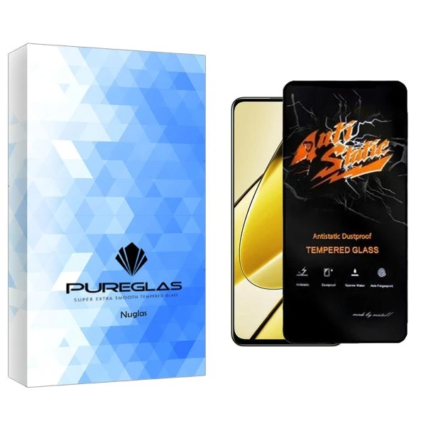 محافظ صفحه نمایش پیور گلس مدل NueGlas Antistatic مناسب برای گوشی موبایل ریلمی 11 5G