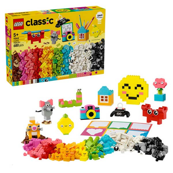 لگو 680 تکه سری کلاسیک مدل Creative Happy کد 11042