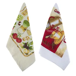 دستمال آشپزخانه کد Twl-1001 بسته دو عددی