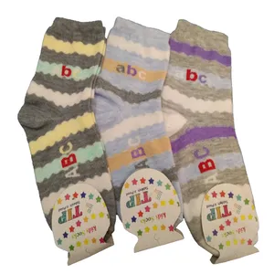 جوراب دخترانه تابش ایران پود کد 0076 مجموعه 3 عددی