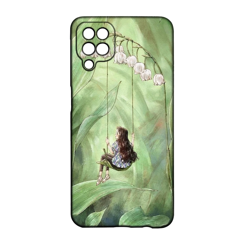 کاور طرح دخترانه کد 258 مناسب برای گوشی موبایل سامسونگ Galaxy A22 4g