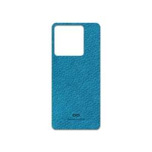 MAHOOT Blue-Leather Cover Sticker for Xiaomi Poco X6