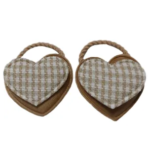 کش مو زنانه مدل قلبی مجموعه دو عددی 