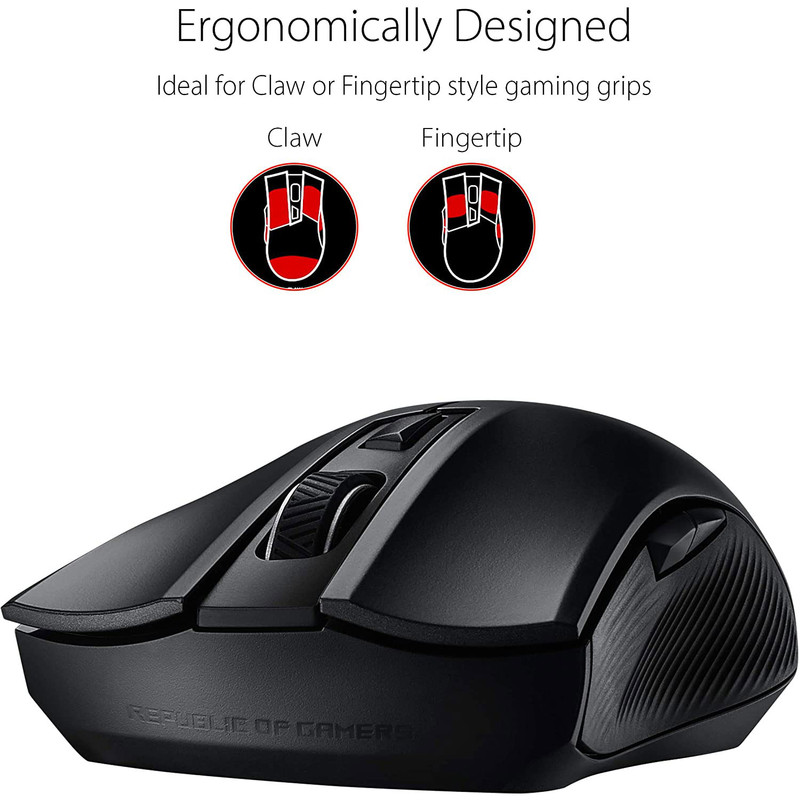 ماوس بی سیم مخصوص بازی ایسوس مدل ROG Strix Carry 3