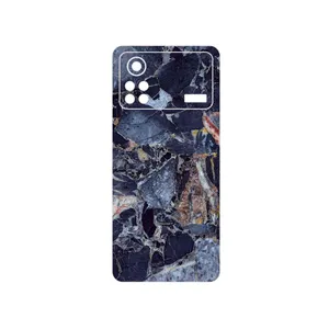 MAHOOT Broken black marble Cover Sticker for Xiaomi Poco X4 Pro 5G