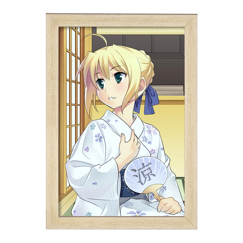 تابلو خندالو مدل التر انیمه فیت استی نایت Fate Stay Night  کد 22802