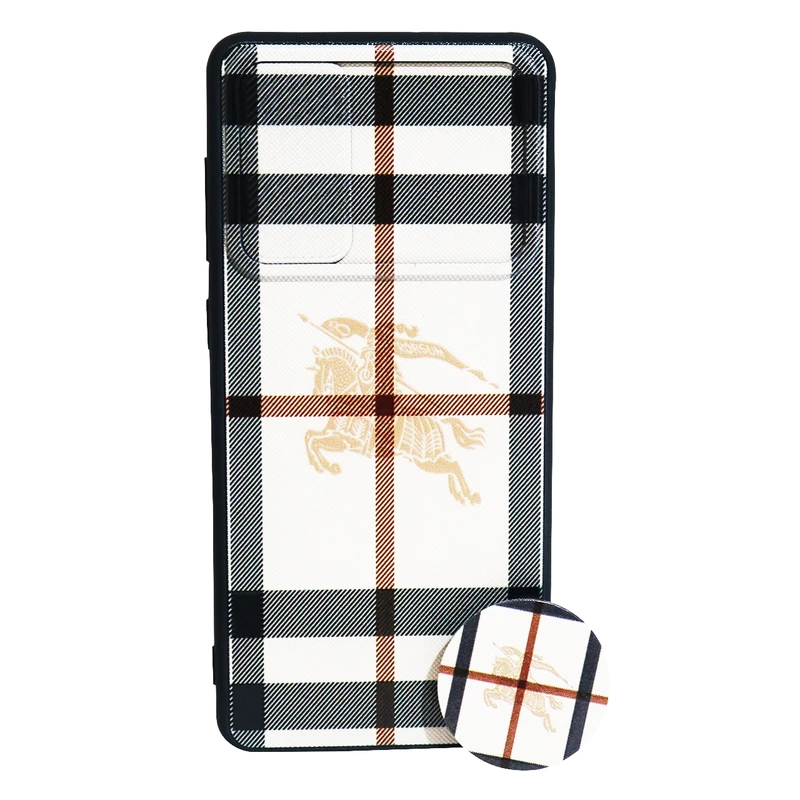 کاور کد 6423 مناسب برای گوشی موبایل سامسونگ Galaxy A71 به همراه پایه نگهدارنده