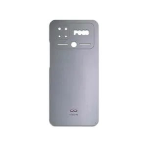 MAHOOT Matte-Silver Cover Sticker for Xiaomi Poco C40