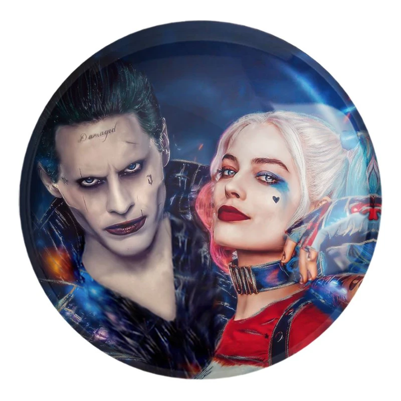 پیکسل خندالو طرح هارلی کویین و جوکر کد 2868 مدل بزرگ