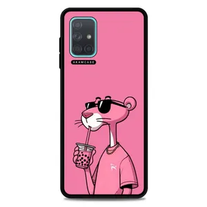 AKAM AMC-WSGA71-PINK PANTHER12 Cover For Samsung Galaxy A71