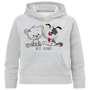 هودی پسرانه مدل گربه سگ کد M55