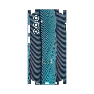 MAHOOT Turquoise feathers-FullSkin Cover Sticker for Samsung A25 5G
