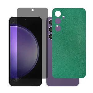 Glass Together model Privacy Screen Protector Suitable for Samsung Galaxy A55 Mobile Phone with Back cover sticker
