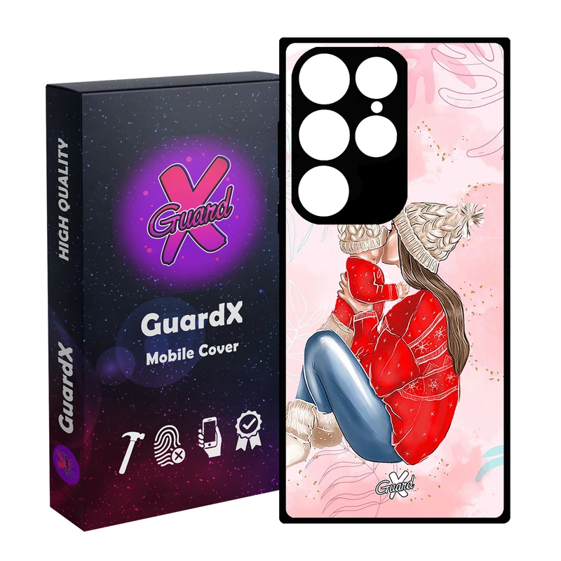 کاور گارد ایکس طرح دختر مدل Glass10335 مناسب برای گوشی موبایل سامسونگ Galaxy S24 Ultra
