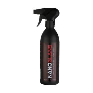 محلول نانو سرامیک و فوق آبگریز نانوگلنز مدل HYDROPHOBIC-COATING حجم 500 میلی لیتر