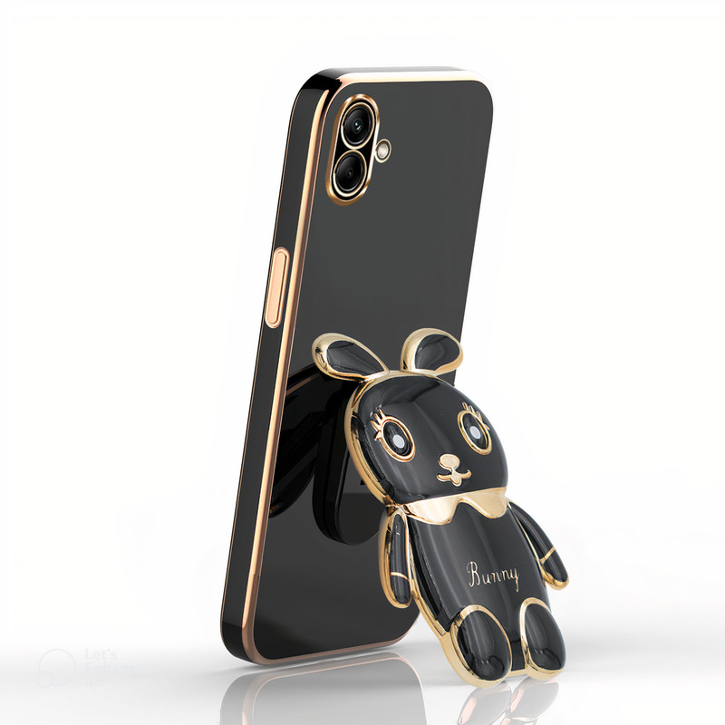 کاور اسپارتان مدل Bunny مناسب برای گوشی موبایل سامسونگ Galaxy A04 به همراه بند نگهدارنده