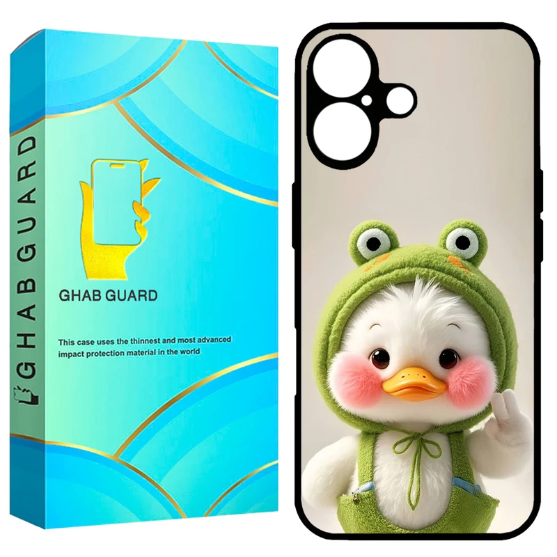 کاور قاب گارد طرح اردک مدل GCHP16 مناسب برای گوشی موبایل اپل iPhone 16 