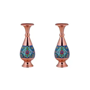 گلدان مسی مدل پرداز کد P012 بسته 2 عددی