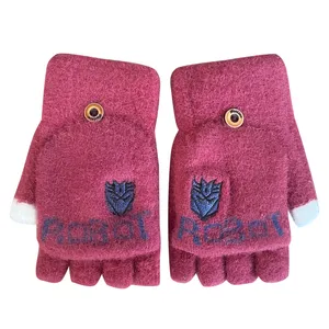 دستکش بافتنی بچگانه مدل 444