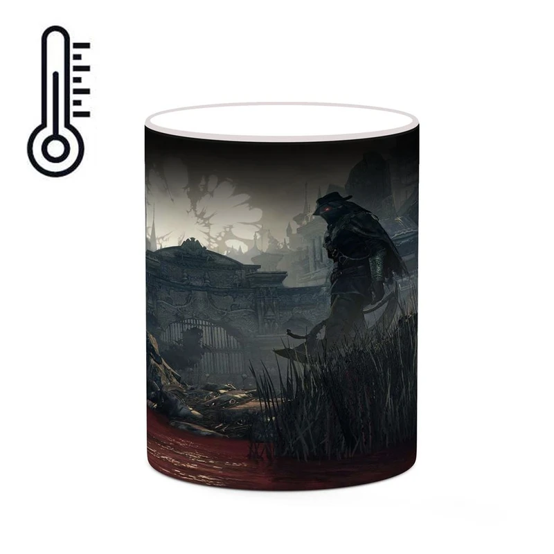 ماگ حرارتی کاکتی مدل بازی Bloodborne کد mgh27753