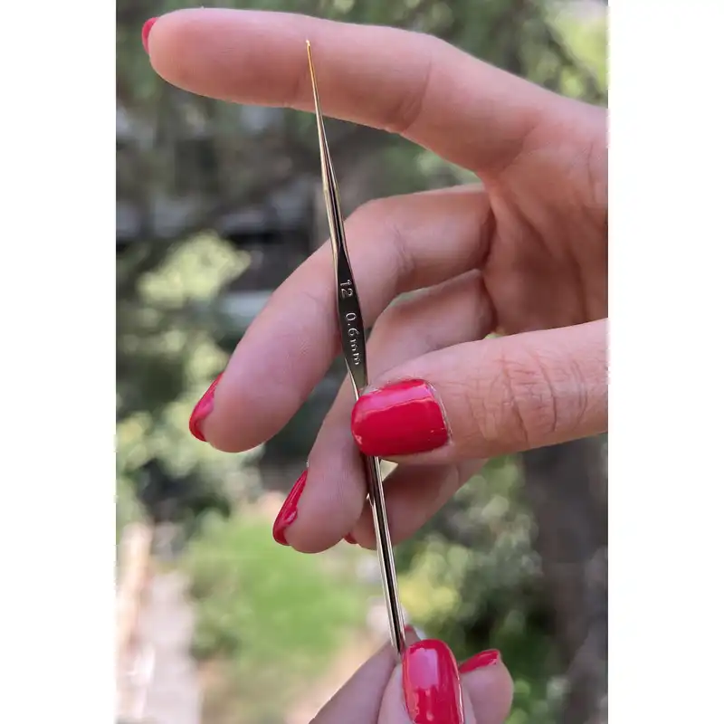 قلاب بافتنی مدل TULIP-12 کد 12-06mm مجموعه 2 عددی