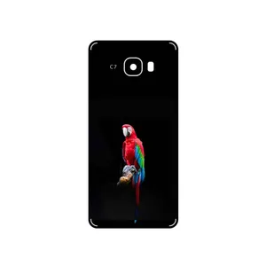 MAHOOT Parrot Cover Sticker for Samsung Galaxy C7