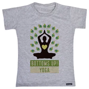 تی شرت آستین کوتاه دخترانه 27 مدل Community Yoga کد MH1535